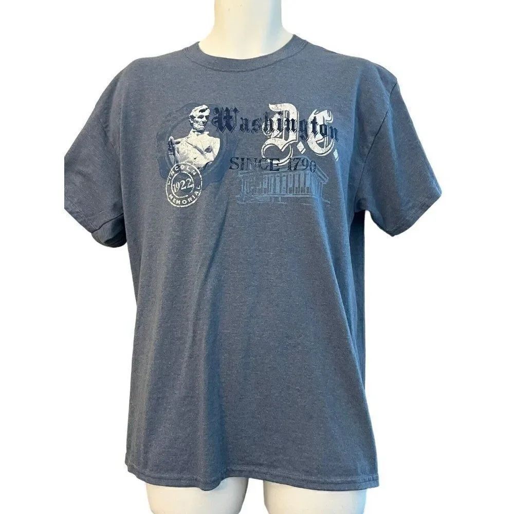 Men's Large Lincoln Memorial Washington DC T Shirt
